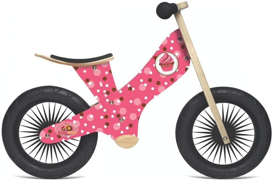 kinderfeets retro wooden balance bike