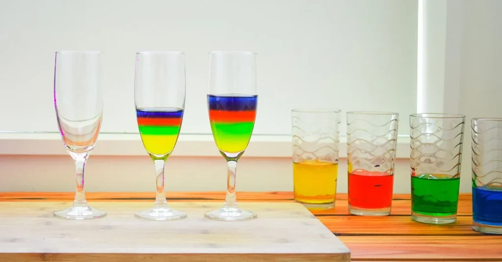 rainbow water experiments
